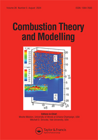 Cover image for Combustion Theory and Modelling, Volume 28, Issue 5, 2024