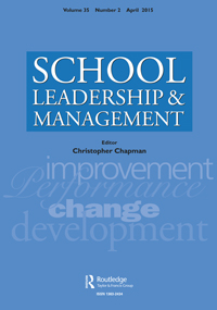 Cover image for School Leadership & Management, Volume 35, Issue 2, 2015
