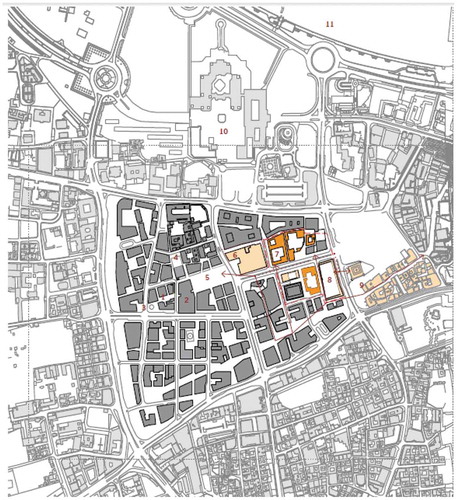 Figure 9. Msheireb project respecting the existing traditional urban pattern (Courtesy Msheireb Properties)