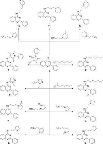 Figure 1 Synthesis of derivatives 2–11.