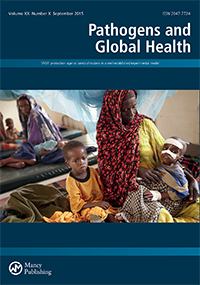 Cover image for Pathogens and Global Health, Volume 106, Issue 2, 2012