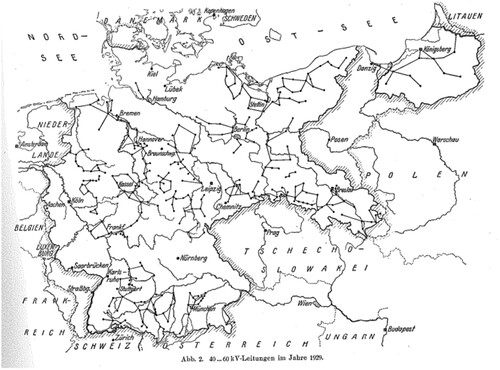 Figure 4 The German Grid (1929).Source: Frank (Citation1929).
