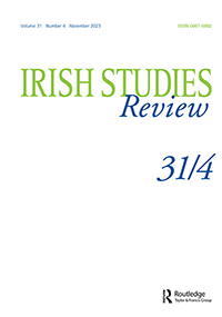 Cover image for Irish Studies Review, Volume 31, Issue 4, 2023