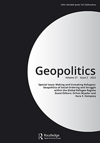 Cover image for Geopolitics, Volume 27, Issue 2, 2022