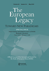 Cover image for The European Legacy, Volume 24, Issue 3-4, 2019