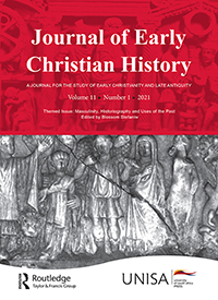 Cover image for Journal of Early Christian History, Volume 11, Issue 1, 2021