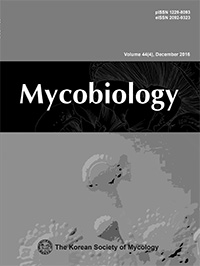 Cover image for Mycobiology, Volume 44, Issue 4, 2016