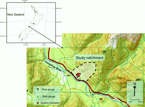 Figure 2  Study catchment locator map.