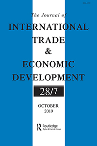 Cover image for The Journal of International Trade & Economic Development, Volume 28, Issue 7, 2019