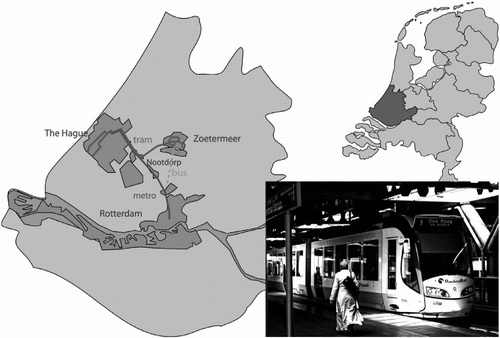 Figure 1 Route RandstadRail.