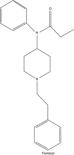 Figure 1 Fentanyl structure.