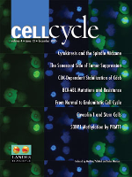 Cover image for Cell Cycle, Volume 4, Issue 12, 2005