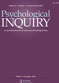 Cover image for Psychological Inquiry, Volume 31, Issue 1, 2020