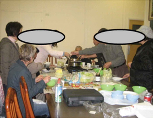Figure 2. Hotpot party in a Chinese community association.