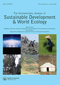 Cover image for International Journal of Sustainable Development & World Ecology, Volume 28, Issue 2, 2021