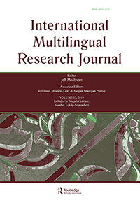 Cover image for International Multilingual Research Journal, Volume 13, Issue 3, 2019