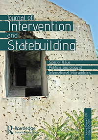 Cover image for Journal of Intervention and Statebuilding, Volume 13, Issue 3, 2019