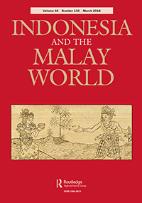 Cover image for Indonesia and the Malay World, Volume 46, Issue 134, 2018