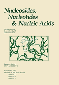 Cover image for Nucleosides, Nucleotides & Nucleic Acids, Volume 36, Issue 9, 2017