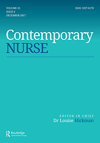 Cover image for Contemporary Nurse, Volume 53, Issue 6, 2017