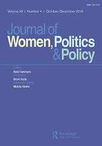 Cover image for Journal of Women, Politics & Policy, Volume 31, Issue 2, 2010