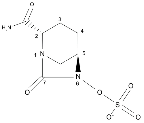 Figure 2 Chemical structure of avibactam.