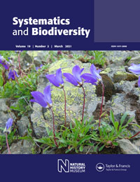 Cover image for Systematics and Biodiversity, Volume 19, Issue 2, 2021