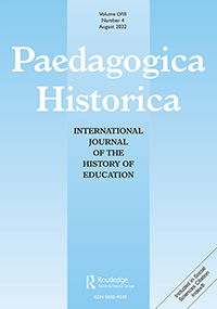 Cover image for Paedagogica Historica, Volume 58, Issue 4, 2022