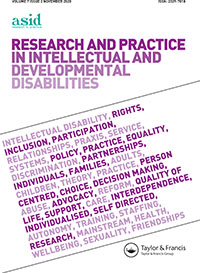 Cover image for Research and Practice in Intellectual and Developmental Disabilities, Volume 7, Issue 2, 2020