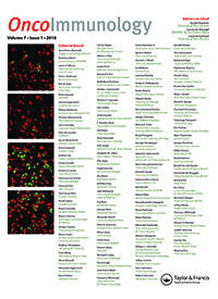 Cover image for OncoImmunology, Volume 7, Issue 1, 2018