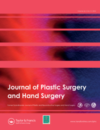 Cover image for Journal of Plastic Surgery and Hand Surgery, Volume 56, Issue 5, 2022