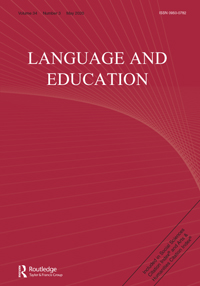 Cover image for Language and Education, Volume 34, Issue 3, 2020
