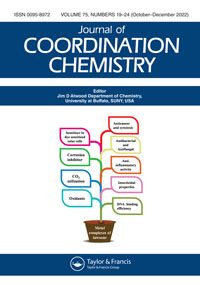Cover image for Journal of Coordination Chemistry, Volume 75, Issue 19-24, 2022