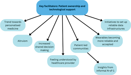 Figure 4. Barriers and facilitators comprising the key facilitators.