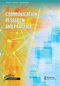 Cover image for Communication Research and Practice, Volume 7, Issue 3, 2021