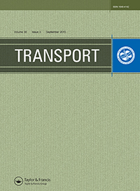 Cover image for Transport, Volume 30, Issue 3, 2015