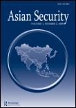 Cover image for Asian Security, Volume 8, Issue 3, 2012