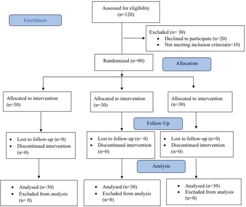 Figure 3. Flowchart for patient involved in the study.