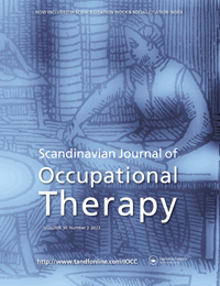 Cover image for Scandinavian Journal of Occupational Therapy, Volume 30, Issue 3, 2023