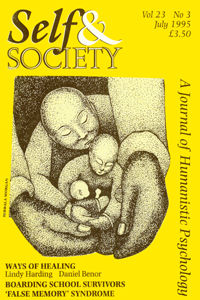 Cover image for Self & Society, Volume 23, Issue 3, 1995