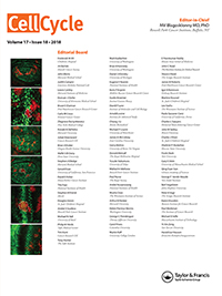 Cover image for Cell Cycle, Volume 17, Issue 18, 2018