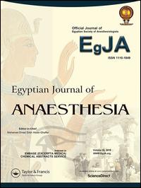 Cover image for Egyptian Journal of Anaesthesia, Volume 35, Issue 1, 2019