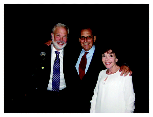 Figure 1. Conference Partners, from left to right: Dr. Neil Cashman, Scientific Director, PrioNet Canada; Dr. Pierluigi Gambetti, Director National Prion Disease Pathology Surveillance Center; Florence Kranitz, President The CJD Foundation.