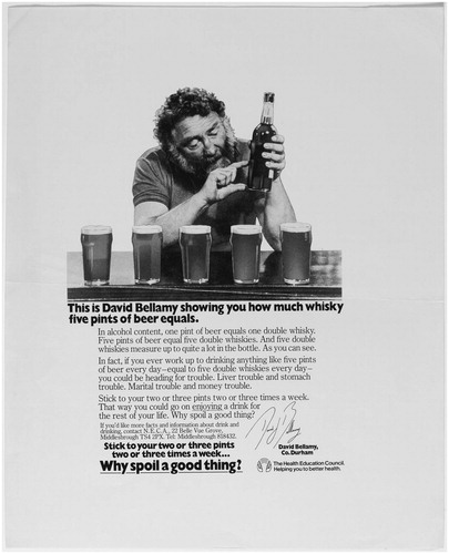 Figure 1. ‘Why spoil a good thing?’, Redlands for the Health Education Council, 1981. Image courtesy of the Science Museum Group. This image is released under a Creative Commons Attribution-NonCommercial-ShareAlike 4.0 Licence.
