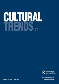 Cover image for Cultural Trends, Volume 33, Issue 3, 2024