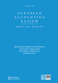 Cover image for European Accounting Review, Volume 24, Issue 4, 2015
