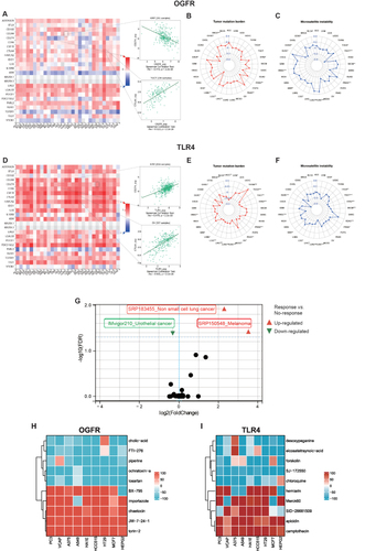 Figure 10 The potential immunotherapeutic implication of OGFR and TLR4.