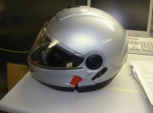 Figure 6 Corresponding helmet.