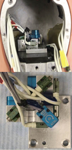 Figure 3. c6a3ω fixture installed in the HIII 50 head.