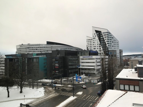 Figure 2. Tampere Deck and Arena, December 2023. Photo taken by the author.